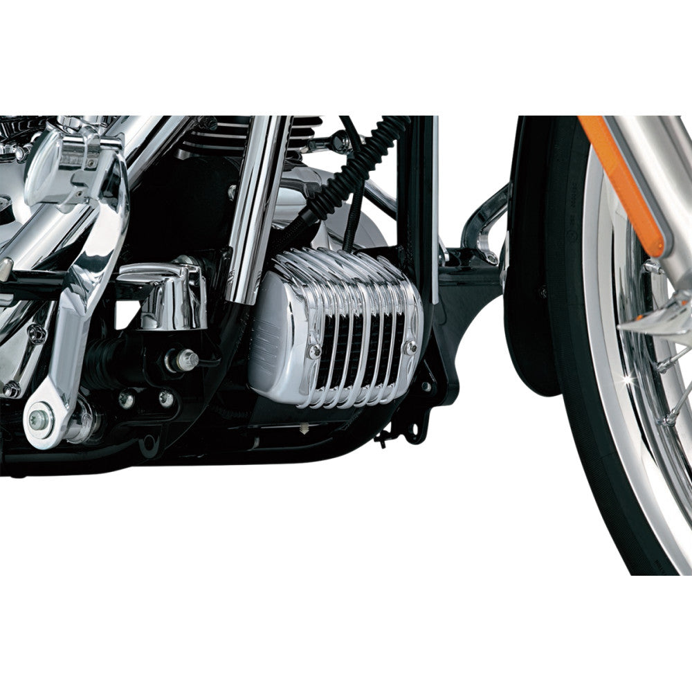 2007-2011 for Harley Softail Fat Boy FLSTFI KURYAKYN Regulator Cover Chrome 7839
