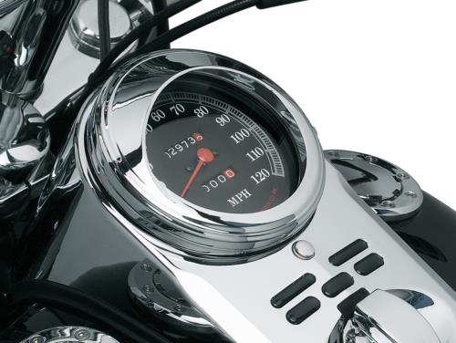 2012-2017 for Harley Wide Glide FXDWGI KURYAKYN Speedometer Visor Chrome 112