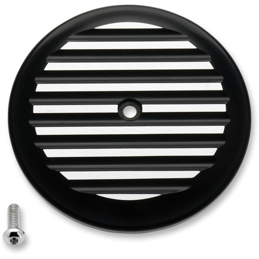 2012-2017 for Harley Softail Slim FLS Finned Air Cleaner Cover Black/Silver