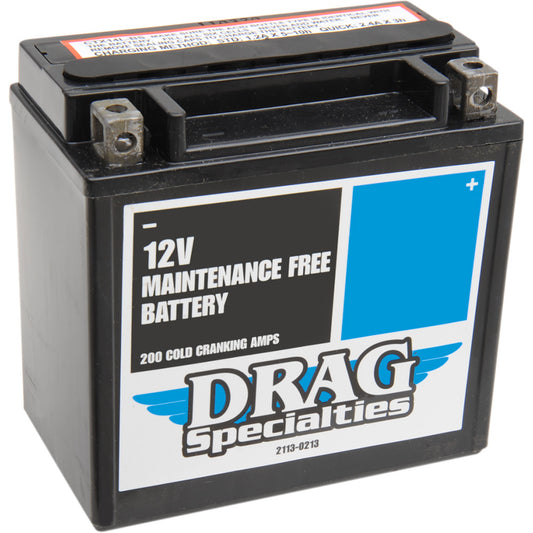 2009-2020 for Harley Iron 883 XLN DRAG SPECIALTIES AGM Battery YTX14LBS