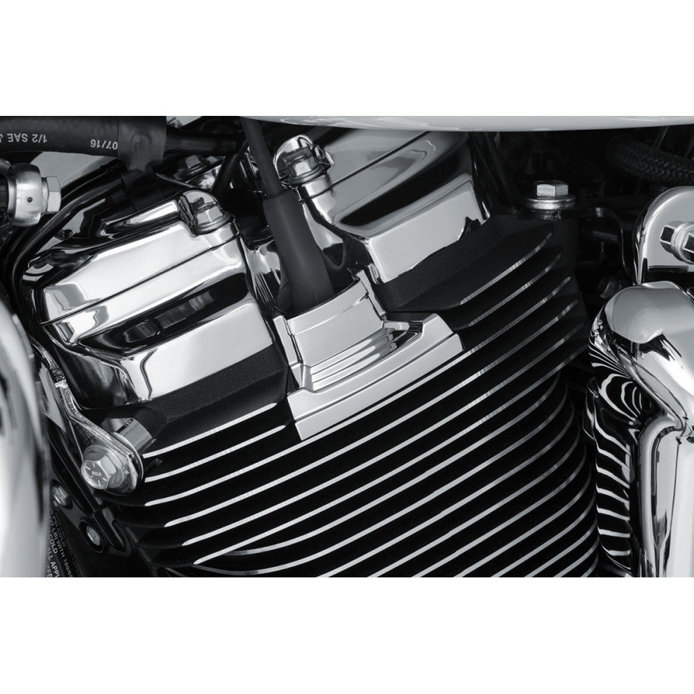 19-20 for Harley Electra Glide FLHTPI KURYAKYN Spark Plug Cover Precision Chrome