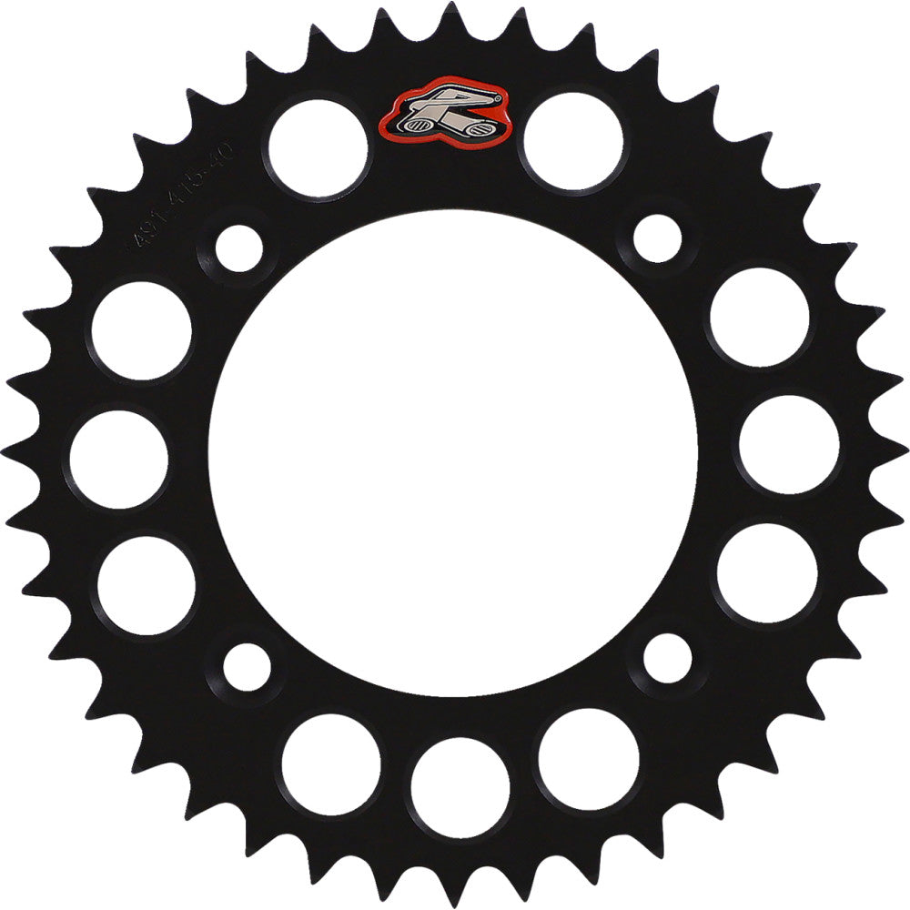 2009-2015 for Aprilia SX 50 RENTHAL Sprocket Black 40-Tooth 49141540PBK