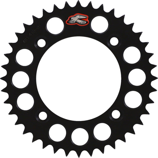 2009-2015 for Aprilia SX 50 RENTHAL Sprocket Black 40-Tooth 49141540PBK