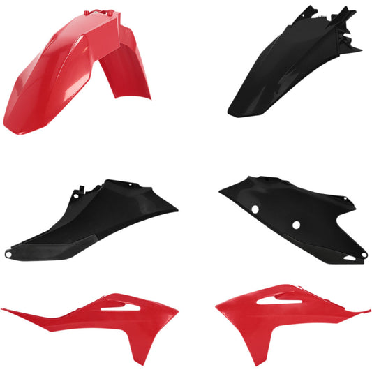 21 for Gas Gas EX 250F ACERBIS Plastic Kit Gas/Ktm Red/Black
