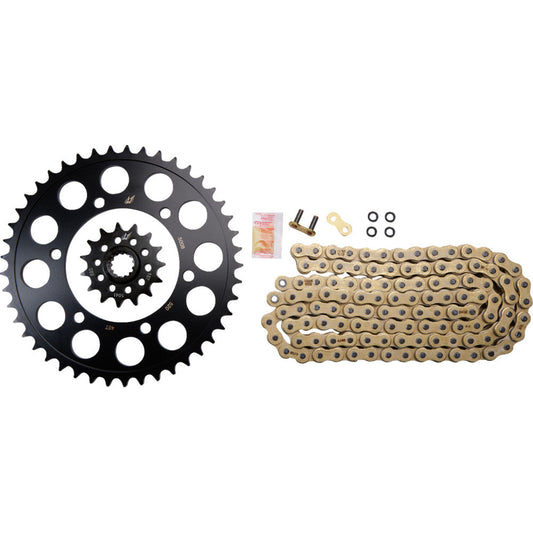 2006-2016 for Yamaha YZF-R6 RK Chain Kit Gold- YZF-R6 '06-'16 4067-069PG