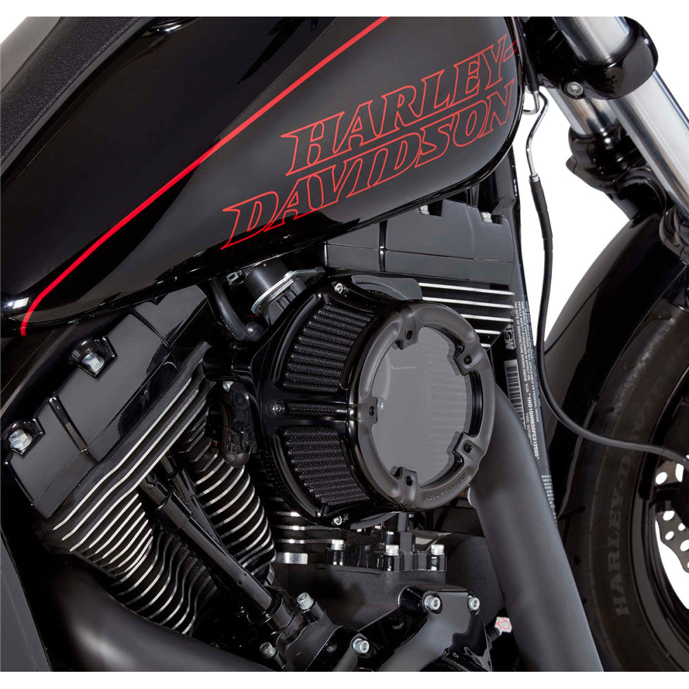 2008-2017 for Harley Street Bob FXDB Method Air Cleaner All Black Twin Cam