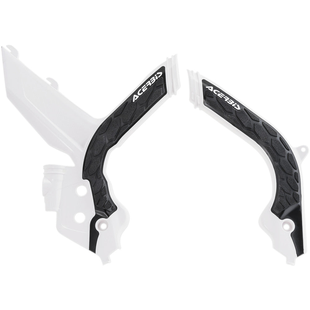 2020-2022 for KTM 350 XCF-W ACERBIS X-Grip Frame Guards White/Black 2783151035
