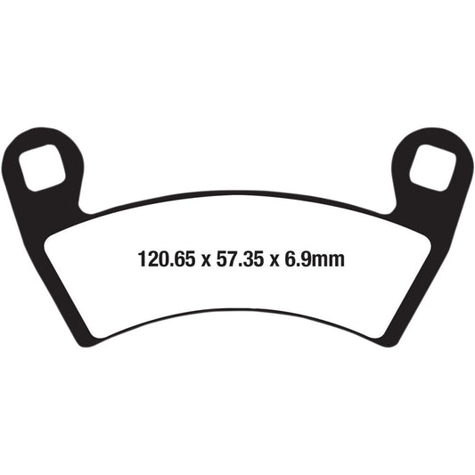 14-'19 for Polaris RZR 900 EPS EBC Brake Pads 15-656R