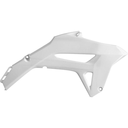 21 for Honda CRF450R W.E. POLISPORT Radiator Scoops White Hon