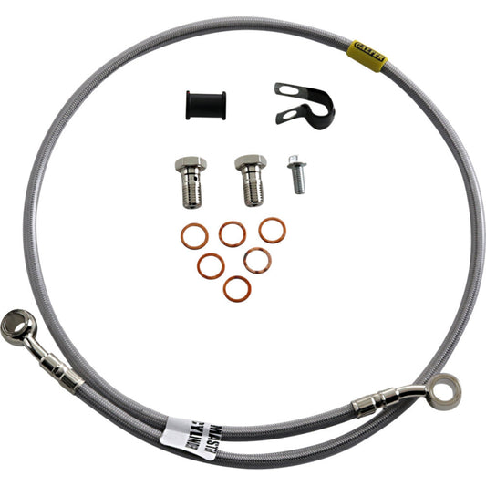 17-18 for Kawasaki Versys-X 300 GALFER Brake Line Stainless Steel FK003D951-1