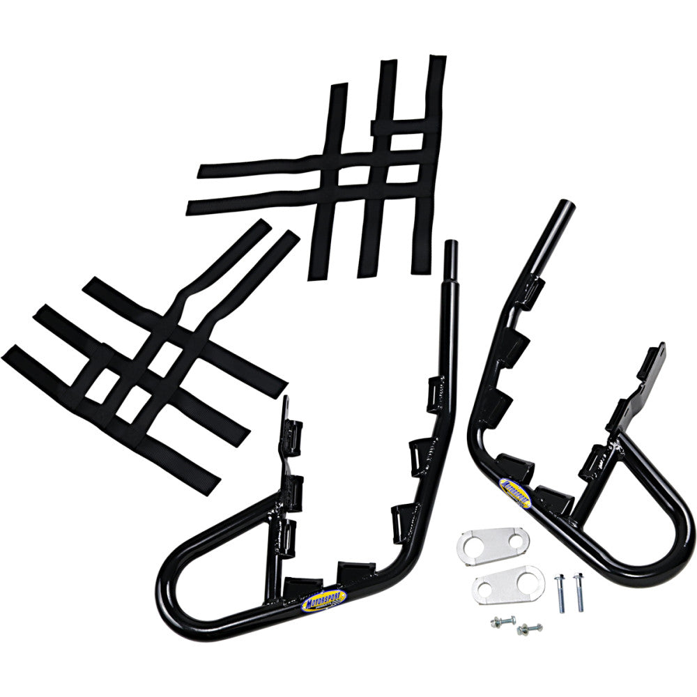 01-08 for Honda TRX250EX Sportrax MOTORSPORT PRODUCTS Nerf Bars Black