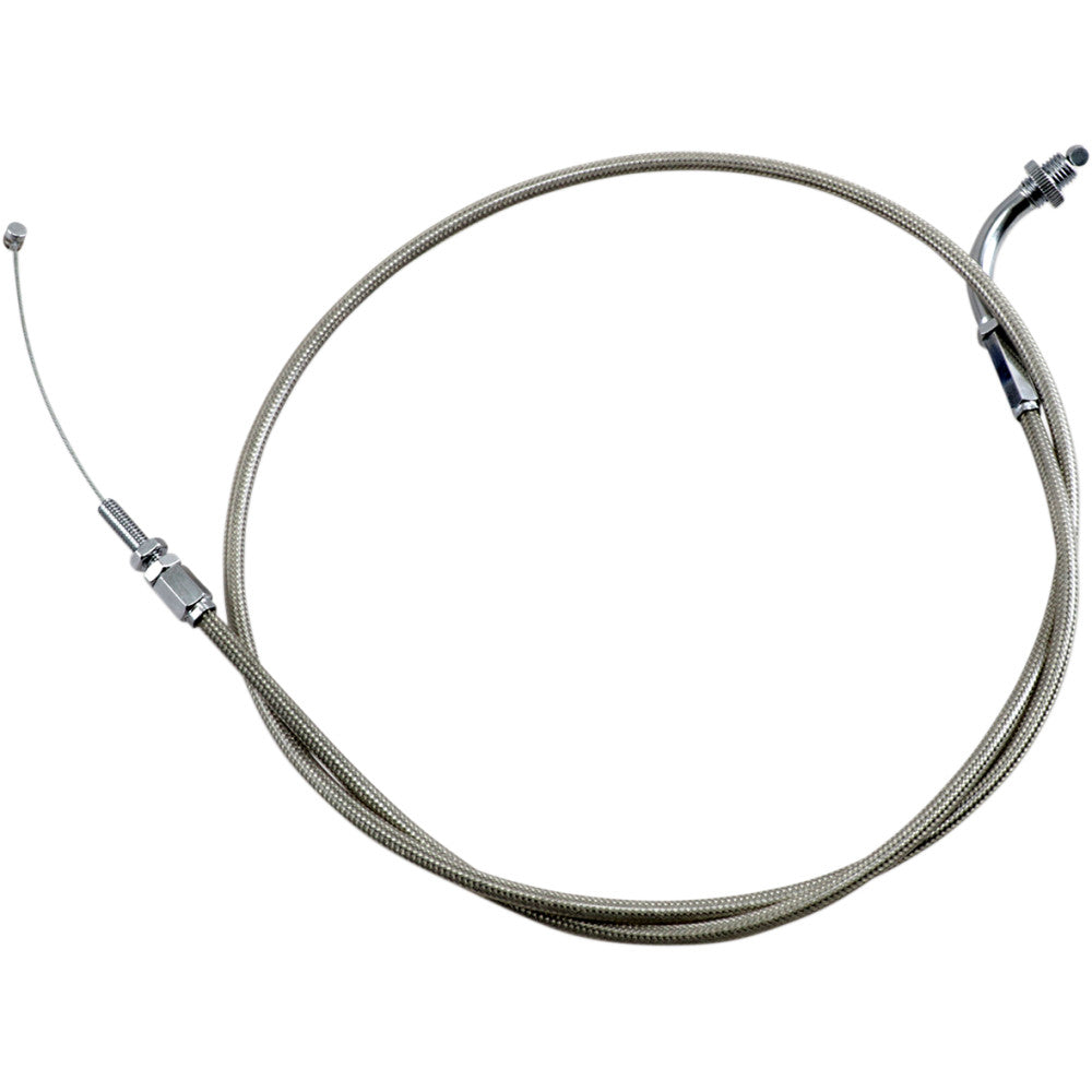 02-07 for Honda VTX1800C MOTION PRO Throttle Cable Pull Stainless Steel 62-0412