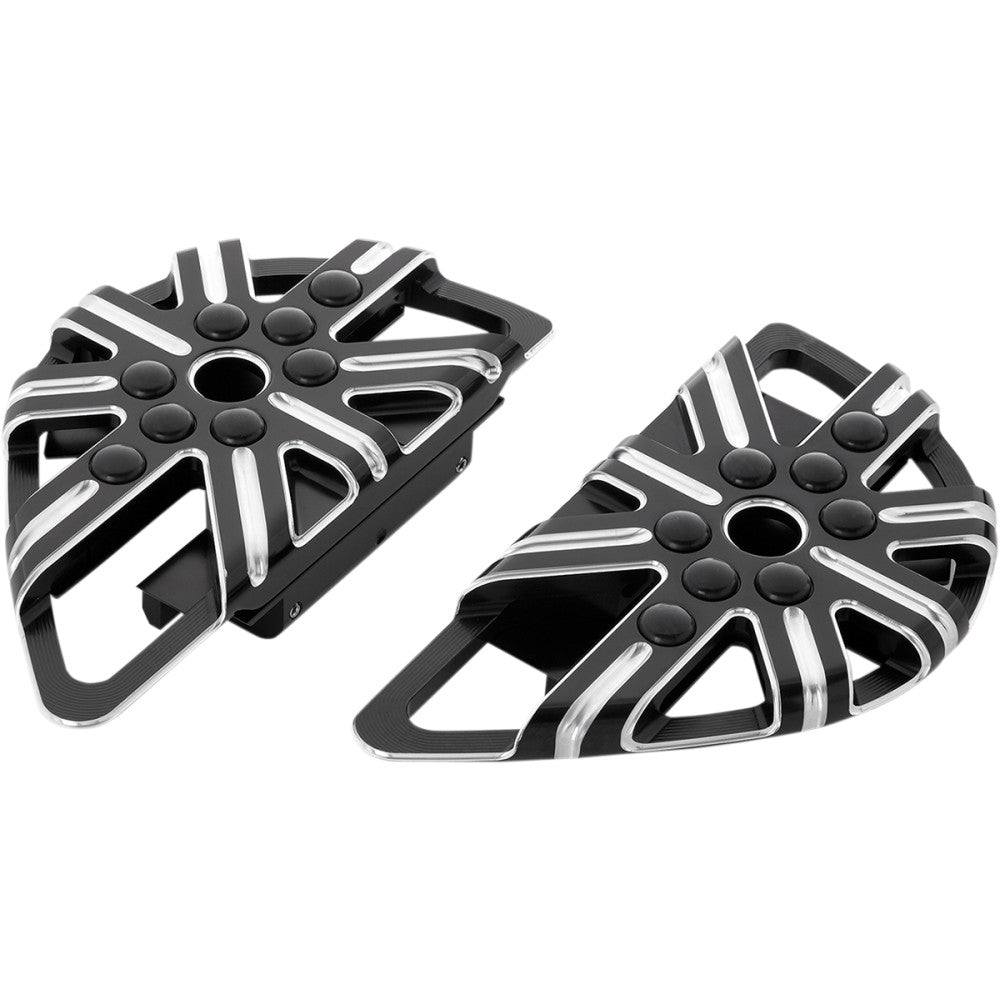 2015-2020 for Harley Road Glide Special FLTRXS Passenger Boards 10 Gauge Black