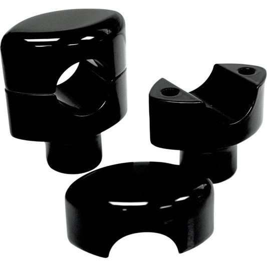 99-19 for Suzuki VL Boulevard 1500 C90 LA CHOPPERS Risers Smooth 1-1/2" Black