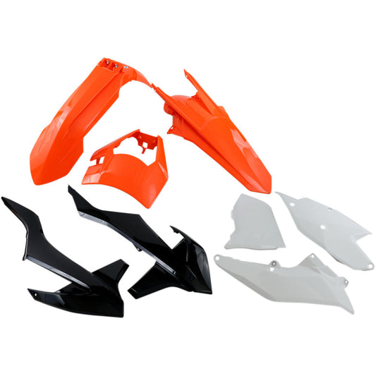 2017-2019 for KTM 500 EXC-F UFO Replacement Body Kit OEM Orange/White/Black EXC