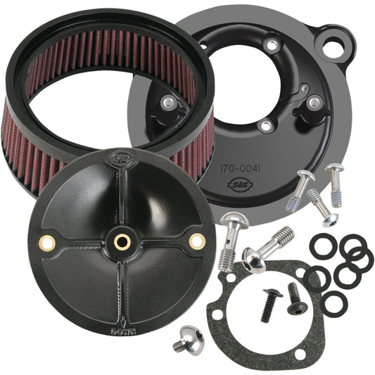 1998-2003 for Harley 883 Custom XLC S&S CYCLE Stealth Air Cleaner XL 170-0093