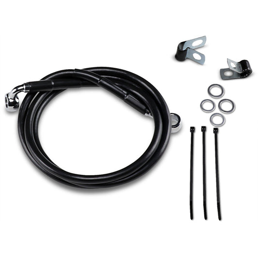 00-07 for Harley FXST Drag Specialties Extended Front Brake Line Kit +4