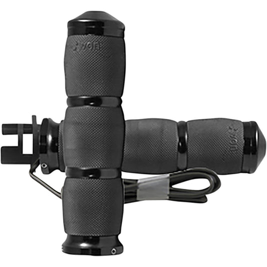 2014-2017 for Indian Chieftain AVON GRIPS Grips Heated Air Cushion Black