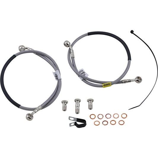 2006-2016 for Yamaha YZF-R6 GALFER Brake Line Stainless Steel FK003D512-2