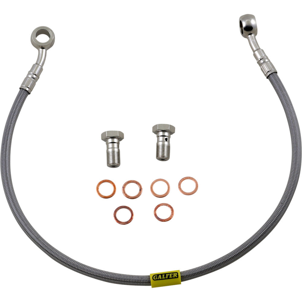 1998-2002 for Kawasaki Ninja ZX-6R GALFER Brake Line Stainless Steel FK003D186R