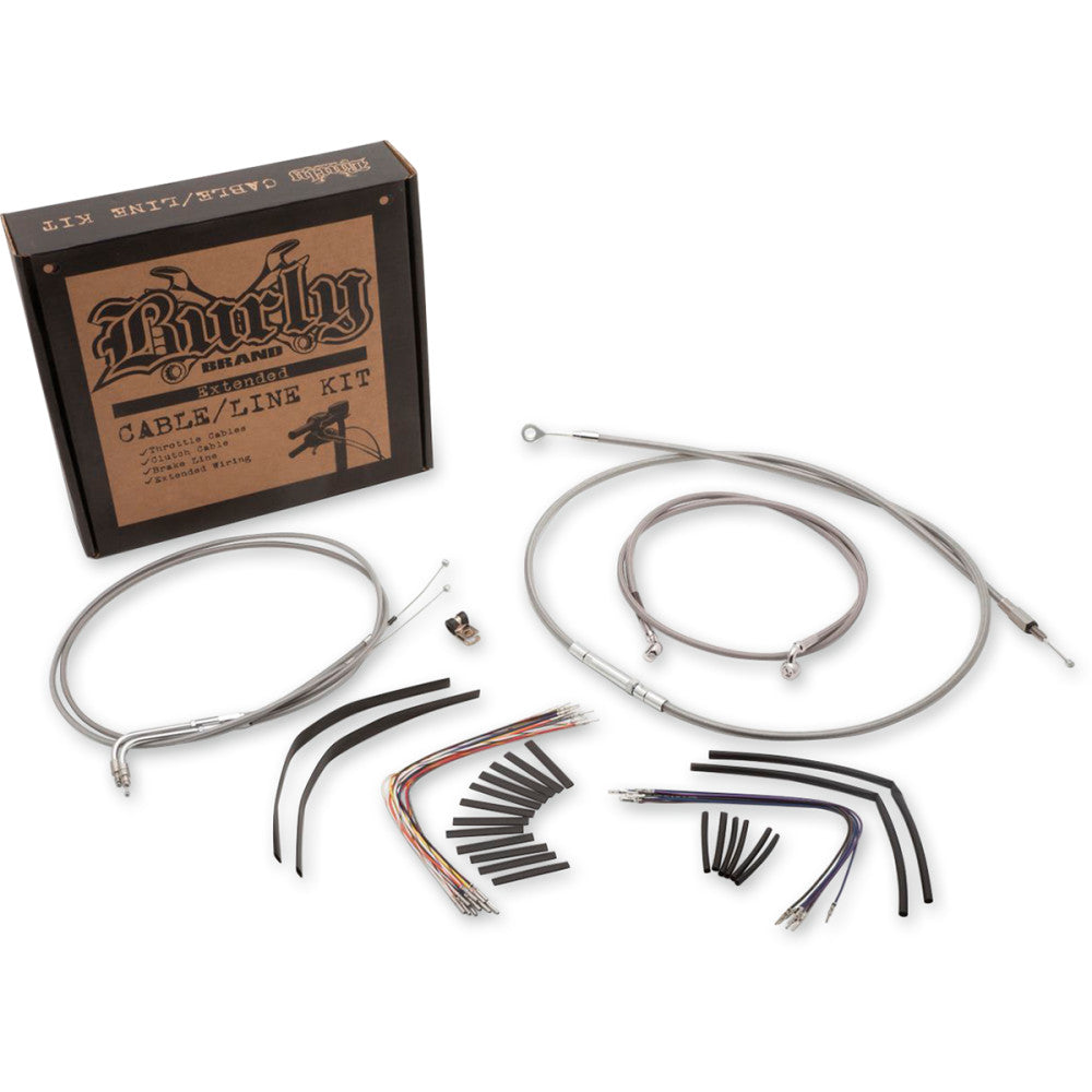 00-03 for Harley FLSTC Cable/Brake Line Kit 14