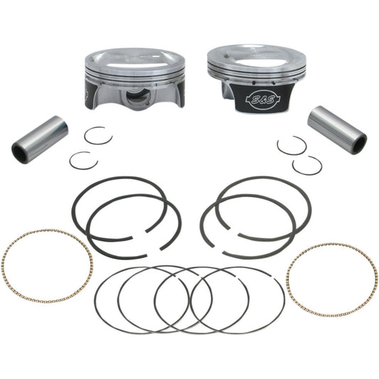 14-16 for Harley CVO Electra Glide Ultra Limited FLHTKSE S&S CYCLE Piston Kit R
