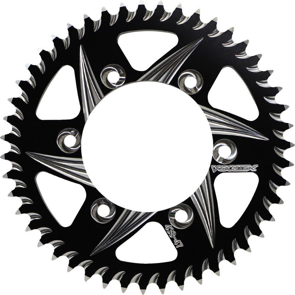 2009-2021 for Suzuki GSXR 1000 VORTEX CAT5 Sprocket Black 47-Tooth