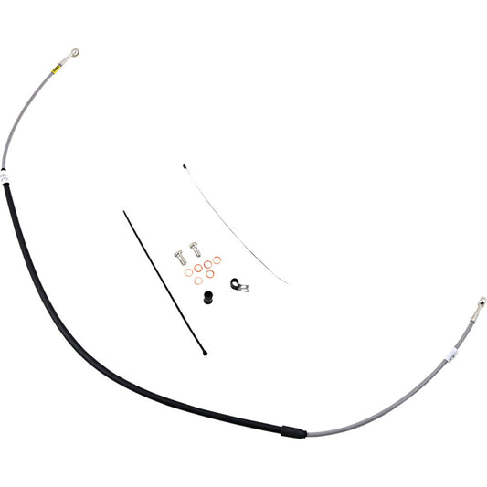 1996-2017 for Suzuki DR 650 SE GALFER Brake Line Stainless Steel FK003D217-1