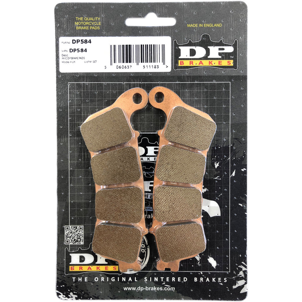 18-20 for Honda GL1800 Gold Wing DP BRAKES Standard Brake Pads G