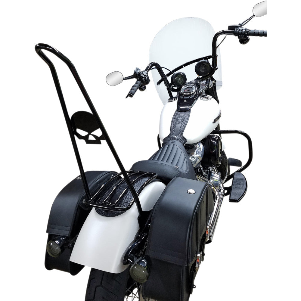 2016-2017 for Harley Low Rider S FXDLS MOTHERWELL Luggage Rack Matte Black FXDLS