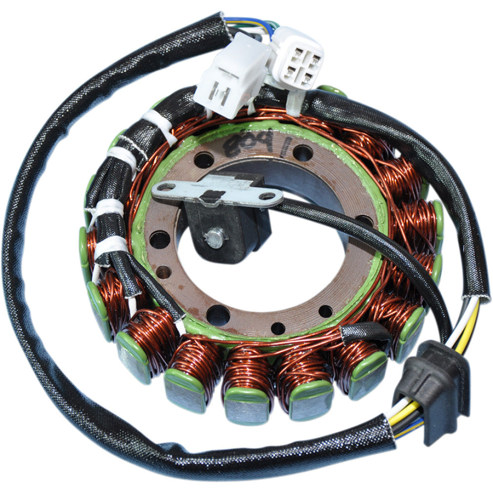 02-07 for Suzuki LT-A 500F Vinson AT Camo 4x4 RICK'S MOTORSPORT ELECTRIC Stator
