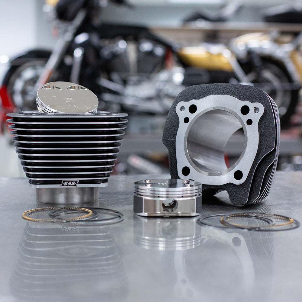 18-20 for Harley Softail Fat Bob 114 FXFBS S&S CYCLE Cylinder Kit M8 910-0733