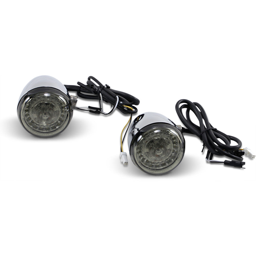 2016-2022 for Indian Springfield CUSTOM DYNAMICS ProBEAM Turn Signals Chrome ECE