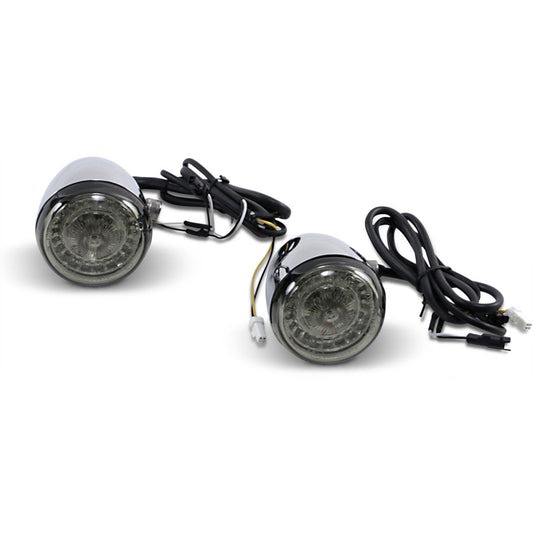 2016-2022 for Indian Springfield CUSTOM DYNAMICS ProBEAM Turn Signals Chrome ECE