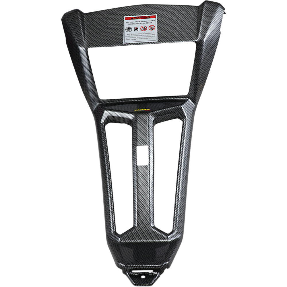 2016-2018 for Yamaha YXZ 1000R MAIER Front Console Black Carbon 19039-30