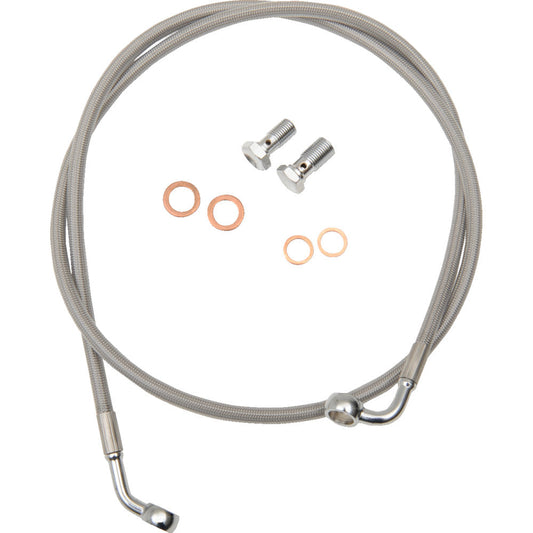 01-06 for Softail Deuce FXSTDI Brake Lines 18" 20" Ape Hanger Handlebars Stainle