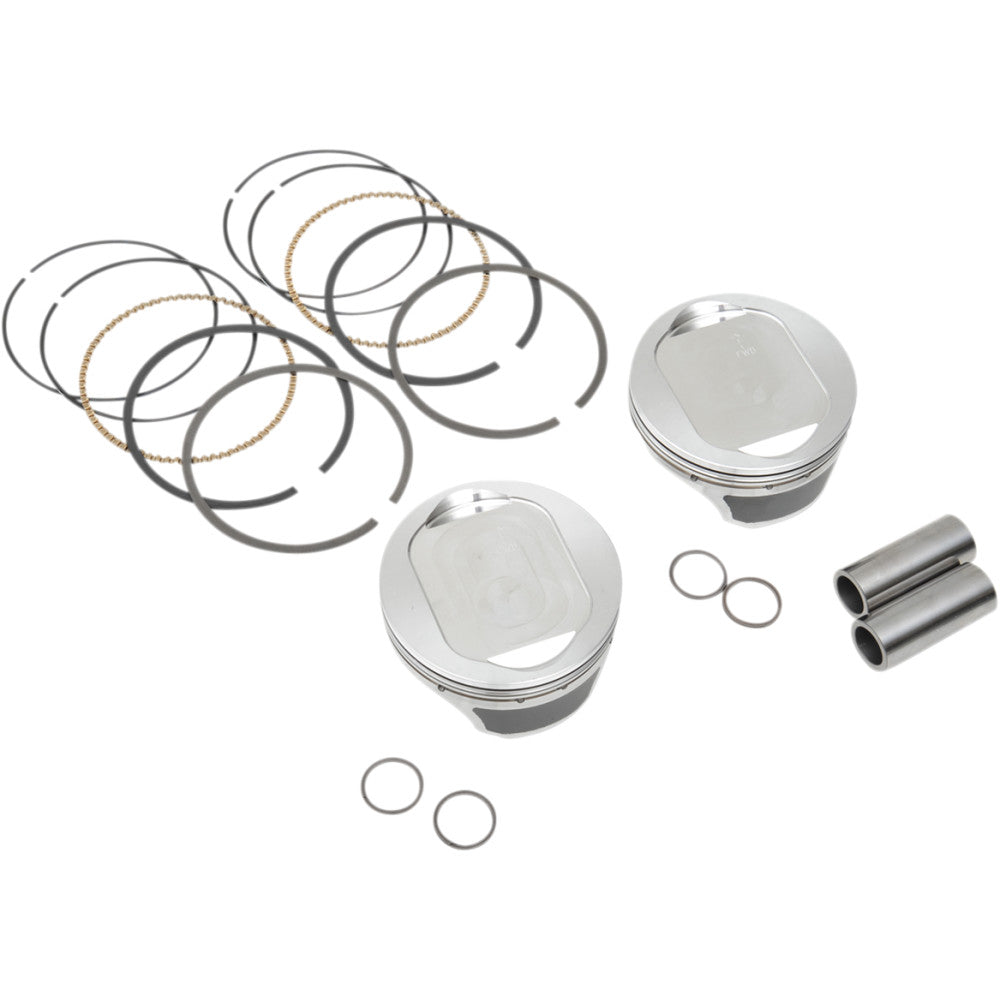 12-17 for Harley Softail Slim FLS KB PERFORMANCE Forged Piston Kit Twin Cam K8