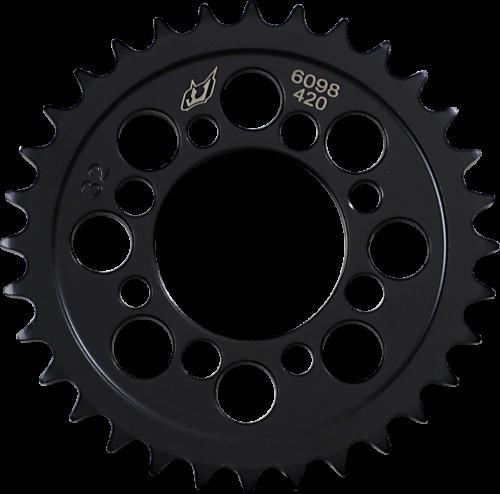 17-19 for Kawasaki Z 125 Pro DRIVEN RACING Rear Sprocket 32-Tooth 6098-420-32T