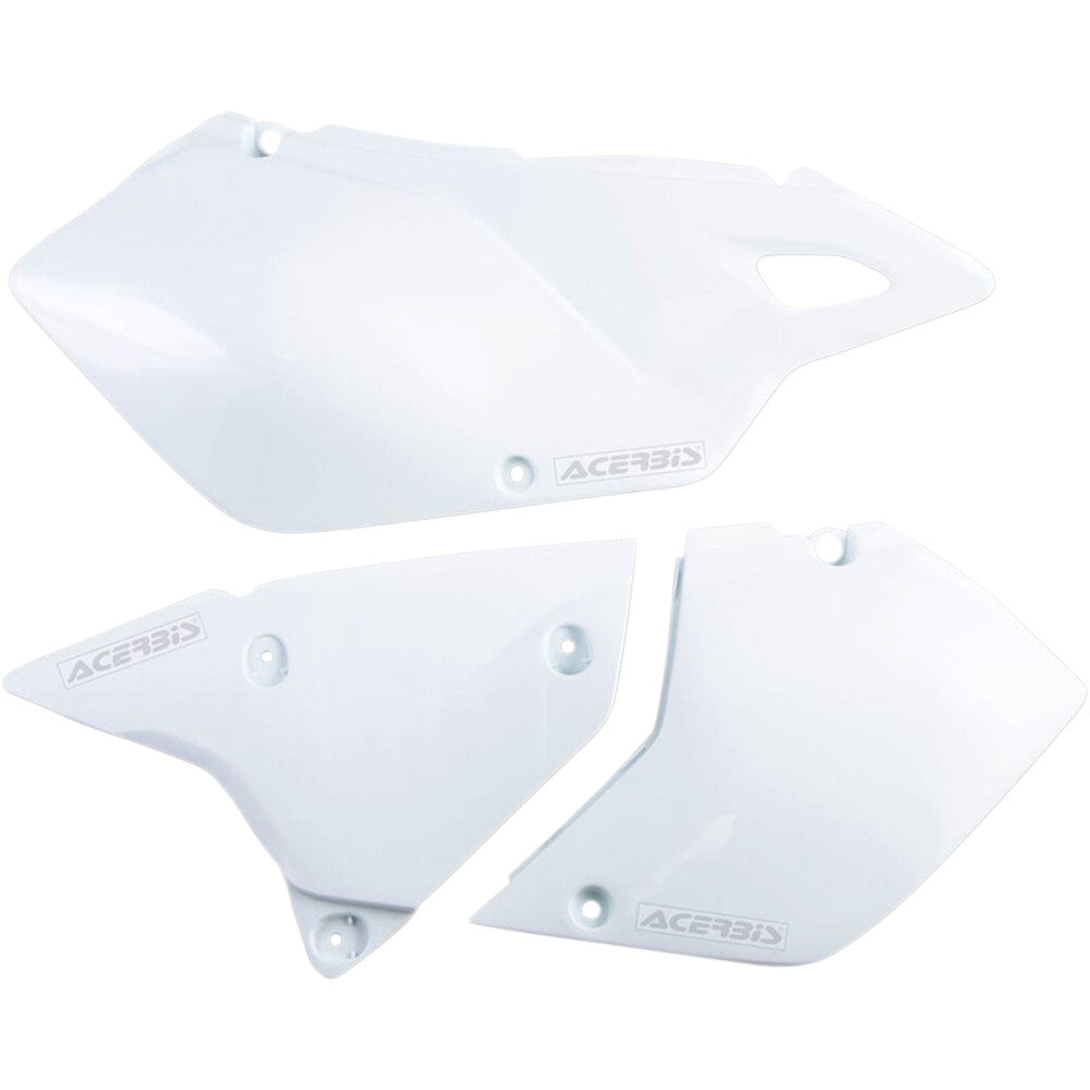 00-'09, '11-'21 for Suzuki DR-Z400S ACERBIS Side Panels White