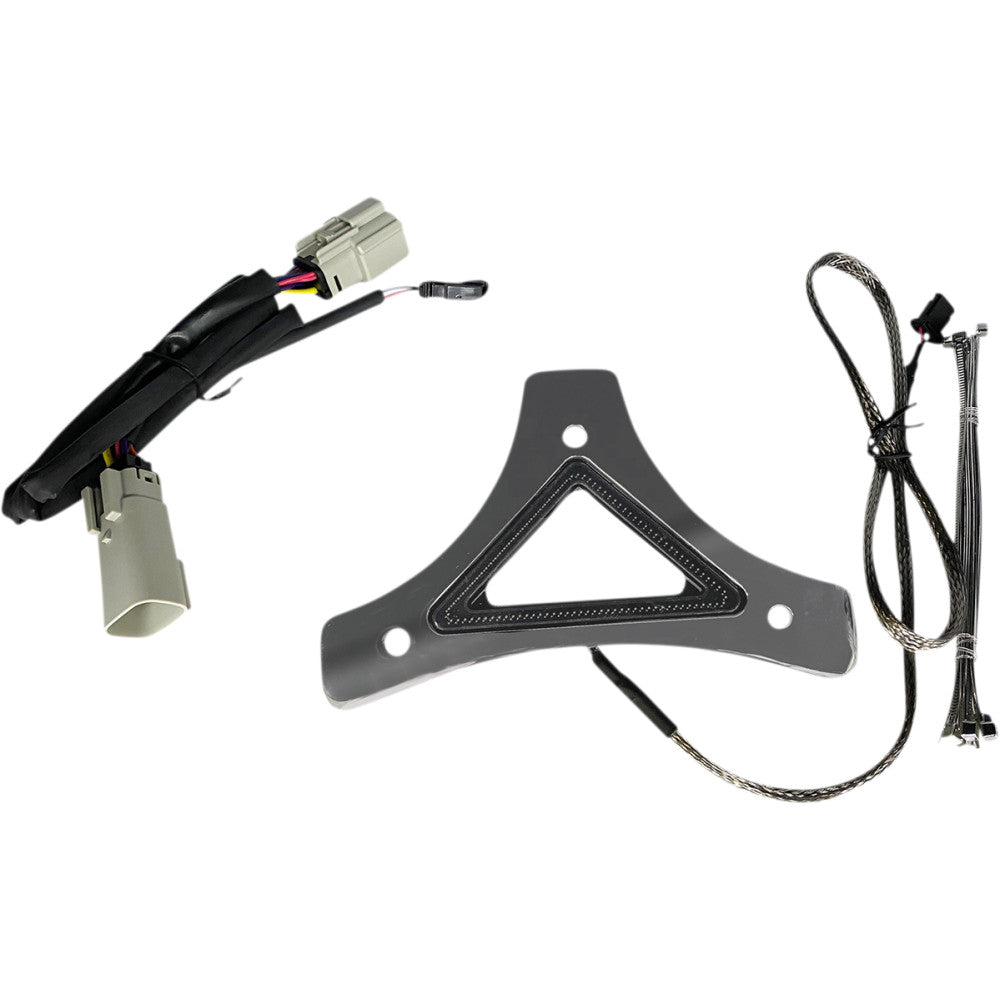 2015-2021 for Harley Freewheeler FLRT LED Backrest Light Run/Brake Chrome