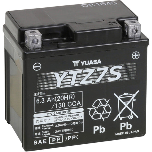 2015-2019 for Yamaha YZF-R1 YUASA High Performance AGM Maintenance-Free Battery