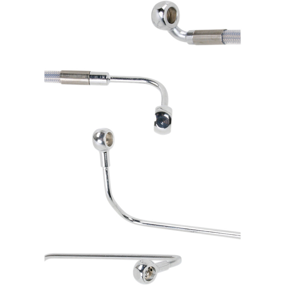 2009-2013 for Harley Electra Glide Classic EFI FLHTCI Brake Line ABS Stainless S