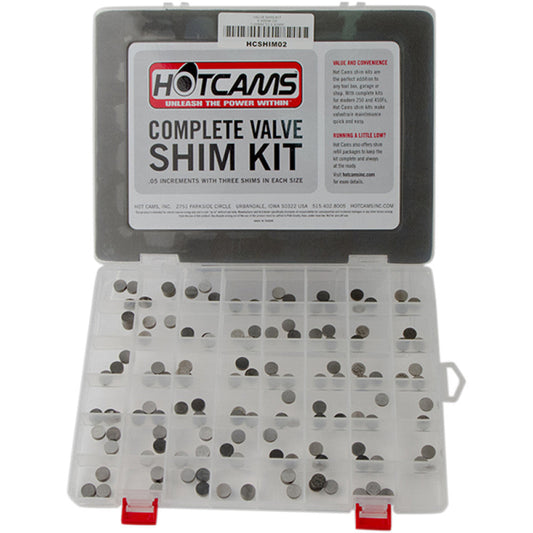 05-15 for Suzuki RM-Z 450 HOT CAMS Valve Shim Kit and Refill Package HCSHIM02