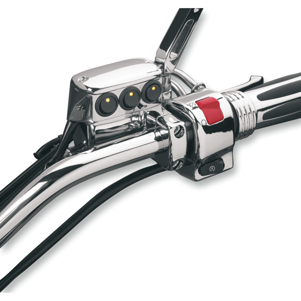 02-18 for Honda VTX1300S SHOW CHROME Switch Block Assembly Clutch Side