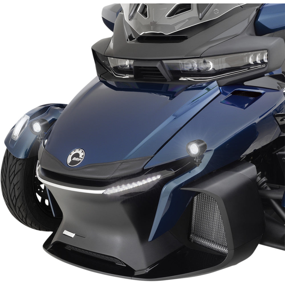 2020-2021 for Can-Am Spyder RT SHOW CHROME LED Driving Light 41-207BK