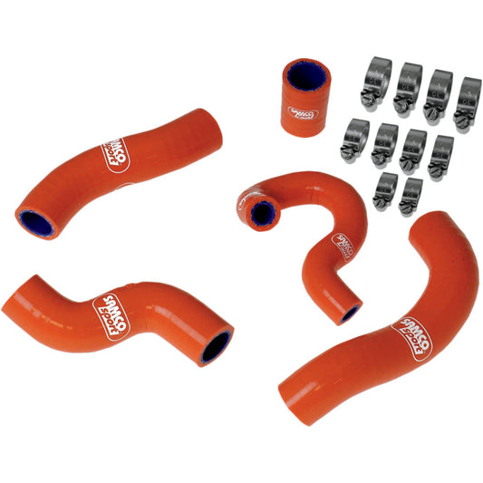 2012-2016 for KTM 500 SC-W MOOSE RACING Radiator Hose Kit Orange MBU-KTM-48-OR