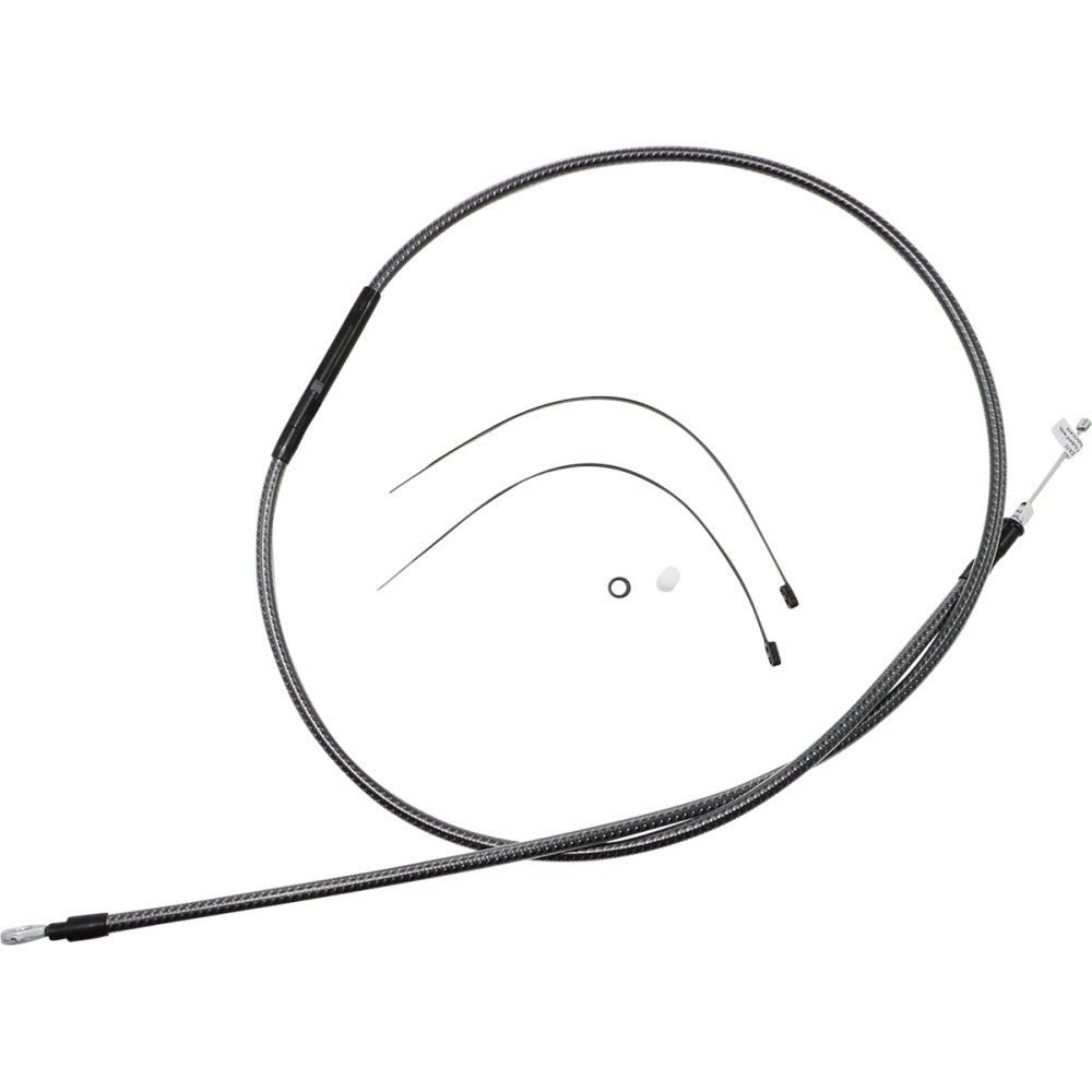 04-06 for Harley Road King Custom FLHRS MAGNUM Clutch Cable KARBONFIBR 72128HE