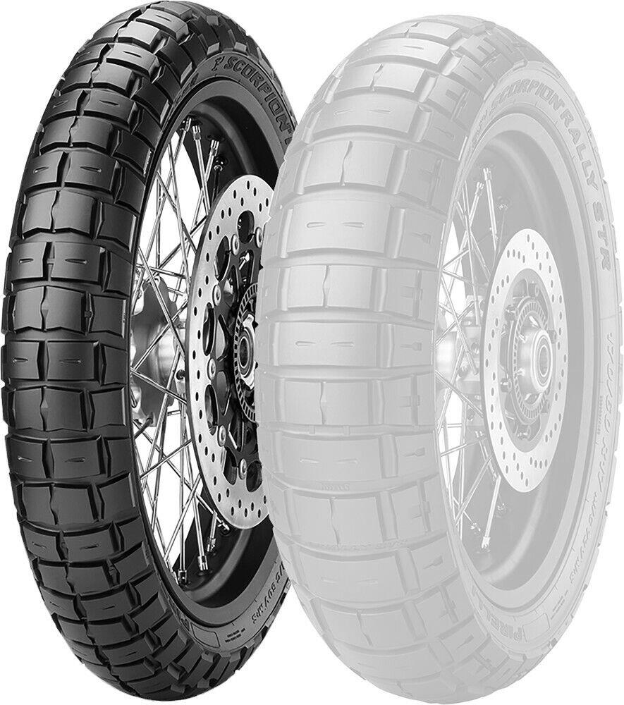 PIRELLI Scorpion Rally STR Dual Sport Front Tire 120/70R18 3114900