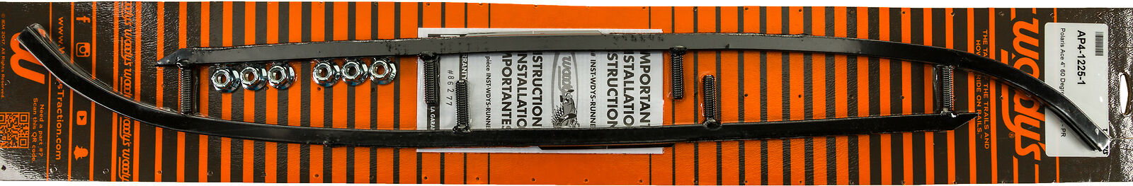 2014-2020 for Polaris Indy 600 WOODY'S Ace Flat-Top Carbide Runners 4