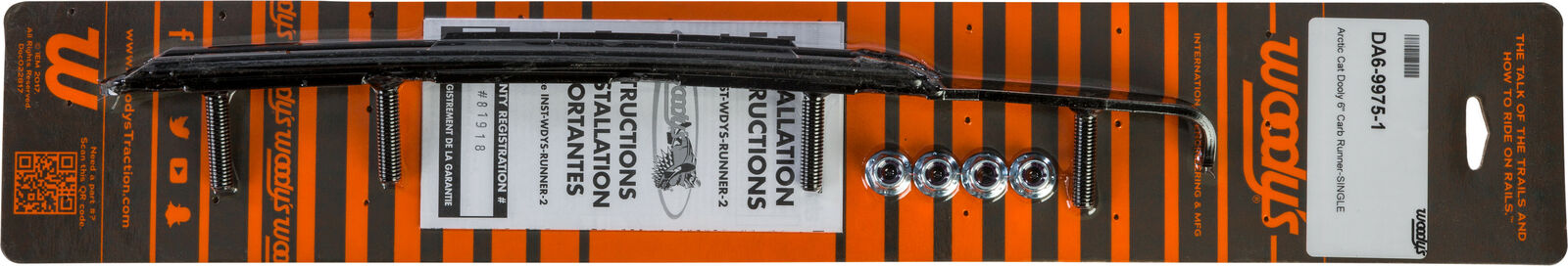 2020-2021 for Arctic Cat ZR 9000 Thundercat ARS II WOODY'S Dooly Runners 6